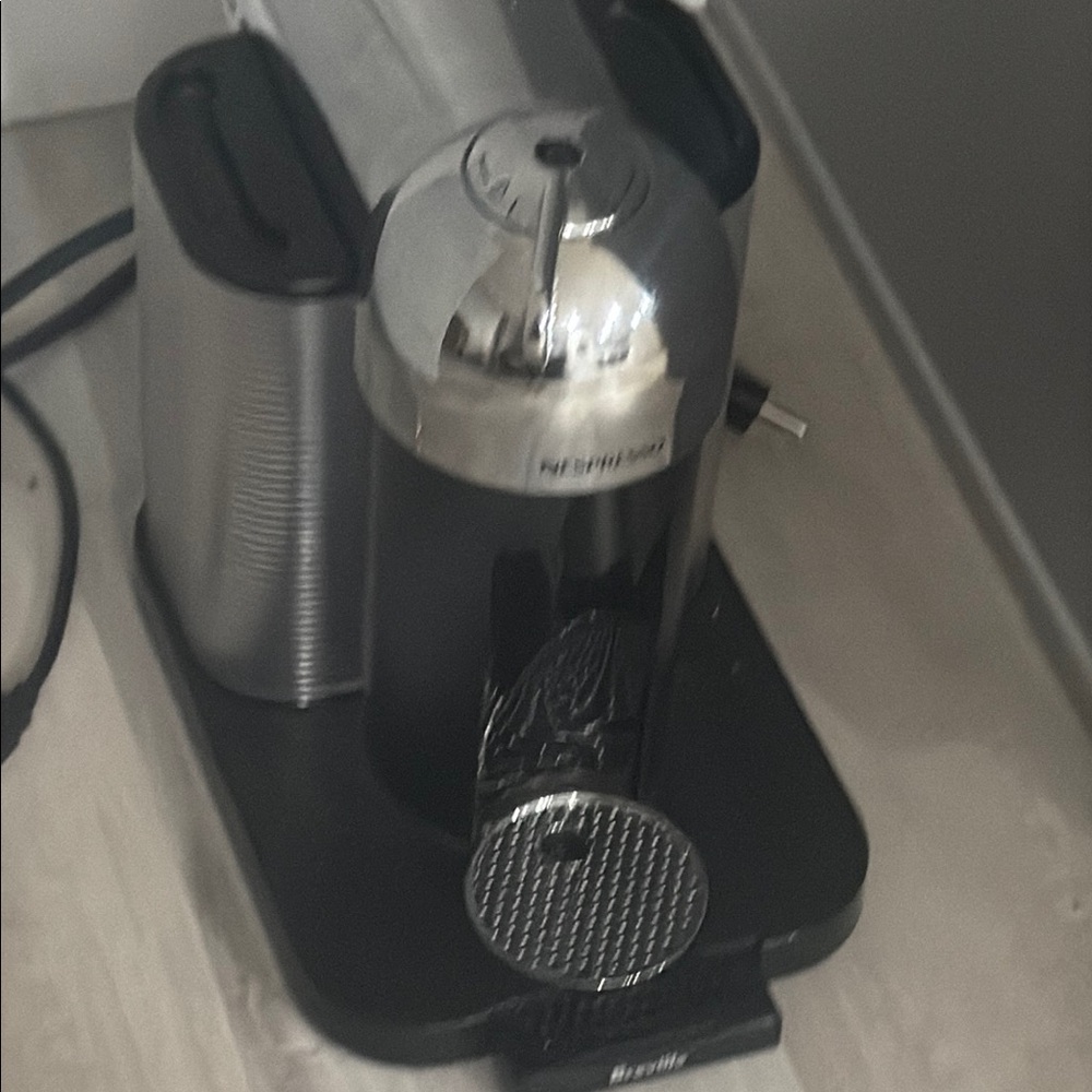 Nespresso Espresso Maker in Black and Silver